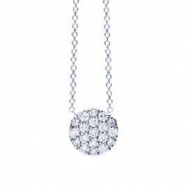 Collier OR Blanc 750 ml Diamants