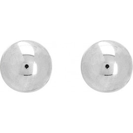 Boucles d'oreilles OR Blanc 750 ml